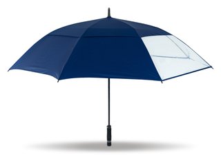 Masters Golf TourDri Classic GR 64" UV paraguas, navy/clear