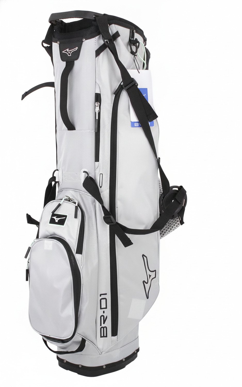 Mizuno BR-D1 stand bag, gris claro