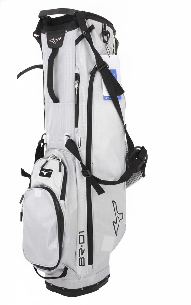 Mizuno BR-D1 stand bag, gris claro