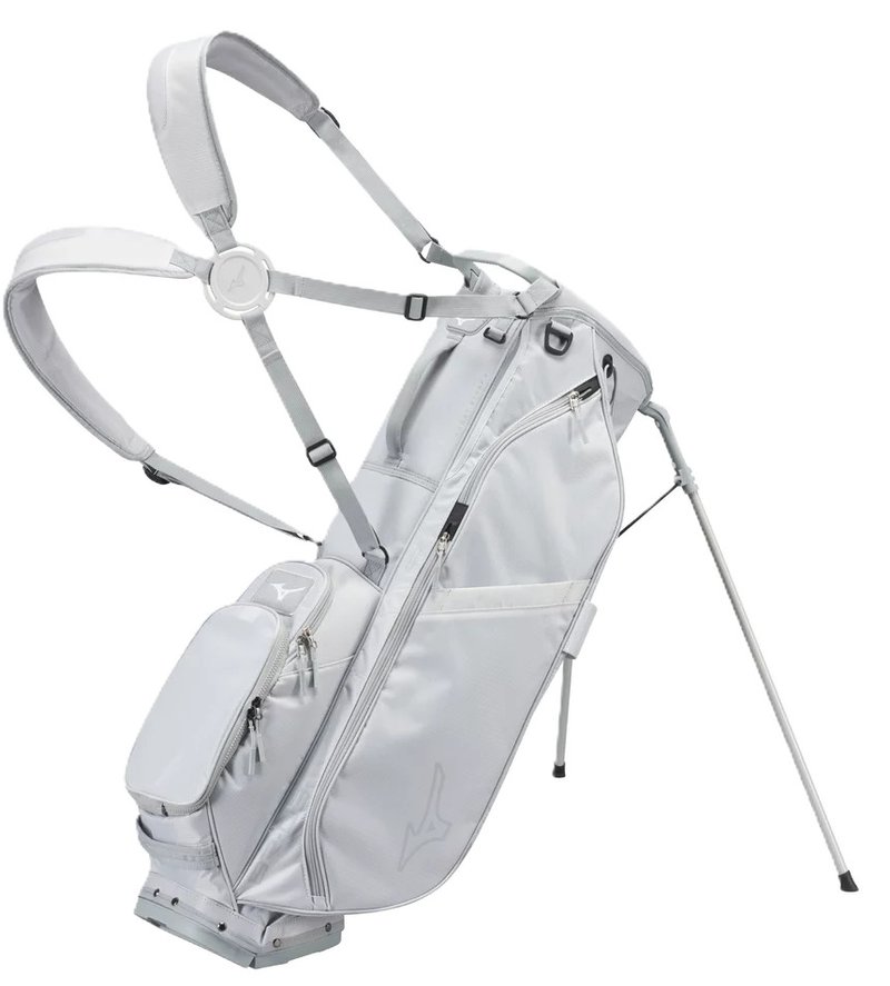Mizuno BR-D3 stand bag, gris claro