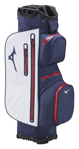 Mizuno BR-DRI cart bag, marino/rojo