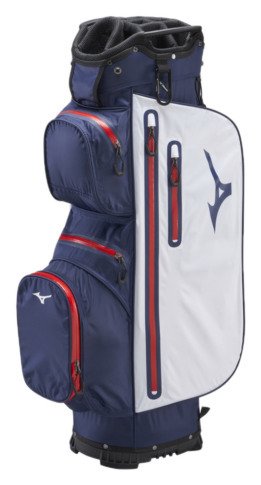 Mizuno BR-DRI cart bag, marino/rojo
