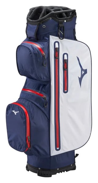 Mizuno BR-DRI cart bag, marino/rojo