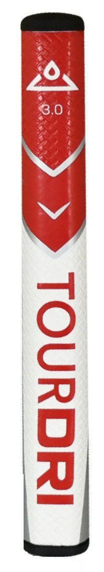 Masters Golf TourDri Flat Putter grip, Rojo/Large Flat