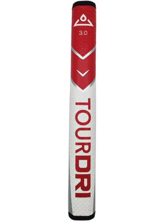 Masters Golf TourDri Flat Putter grip, Rojo/Large Flat