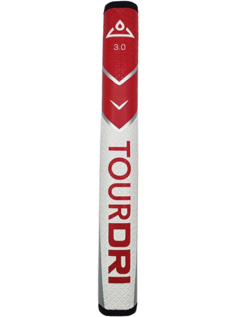 Masters Golf TourDri Flat Putter grip, Rojo/Large Flat