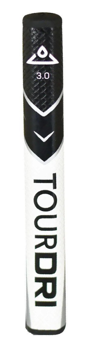TourDri Flat Putter Grip 3.0 putter grip, negro