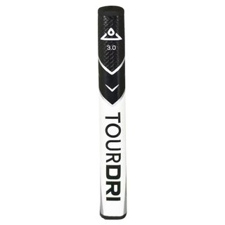 TourDri Flat Putter Grip 3.0 putter grip, negro
