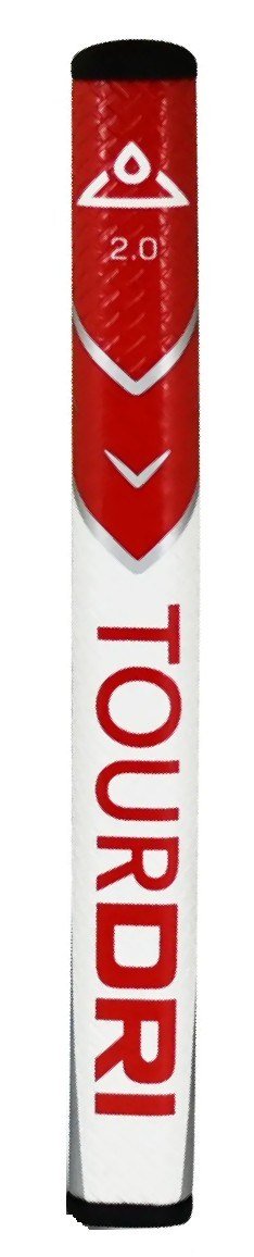 Masters Golf TourDri Flat Putter grip 2.0, rojo/medium flat