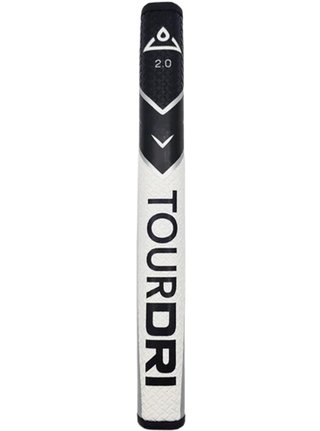 Masters Golf TourDri Flat Putter grip, negro/medium flat