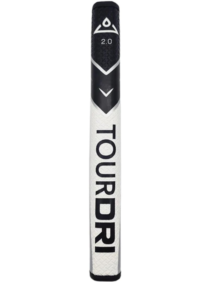 Masters Golf TourDri Flat Putter grip, negro/medium flat
