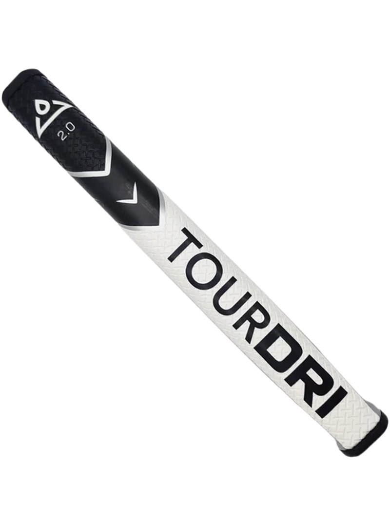 Masters Golf TourDri Flat Putter grip, negro/medium flat