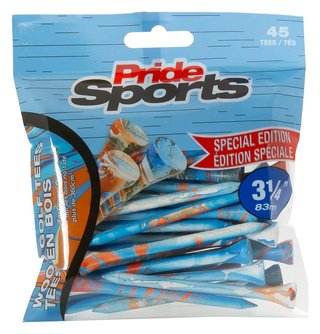 Pride Sports Special Edition Paint Splatter tees 83 mm (3 1/4"), azul/naranja