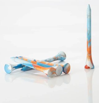 Pride Sports Special Edition Paint Splatter tees 83 mm (3 1/4"), azul/naranja