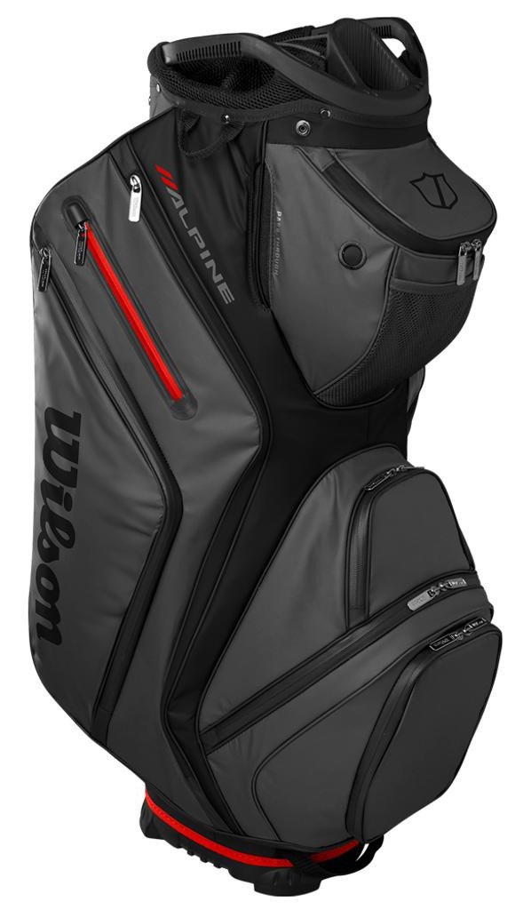 Wilson Alpine cart bag, negro/gris