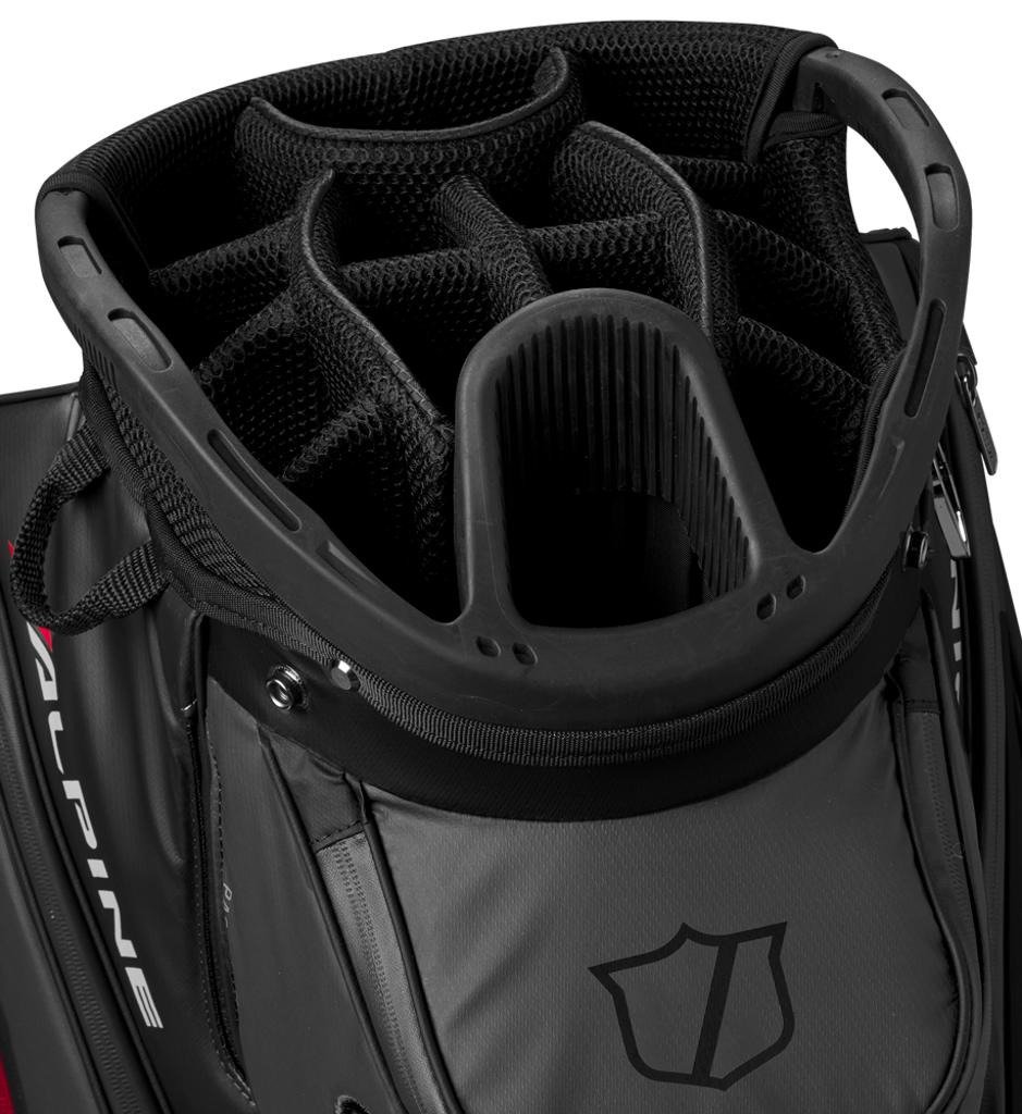 Wilson Alpine cart bag, negro/gris