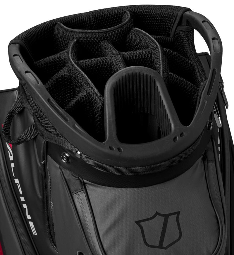 Wilson Alpine cart bag, negro/gris