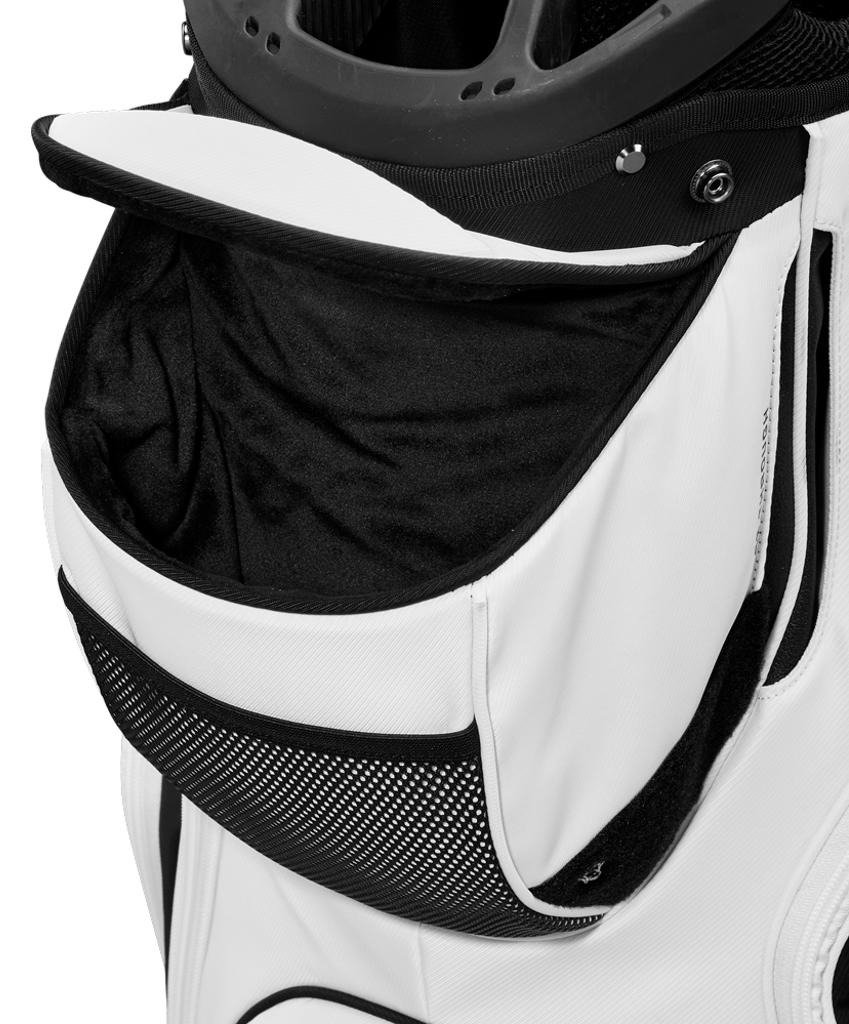 Wilson Alpine cart bag, blanco/negro