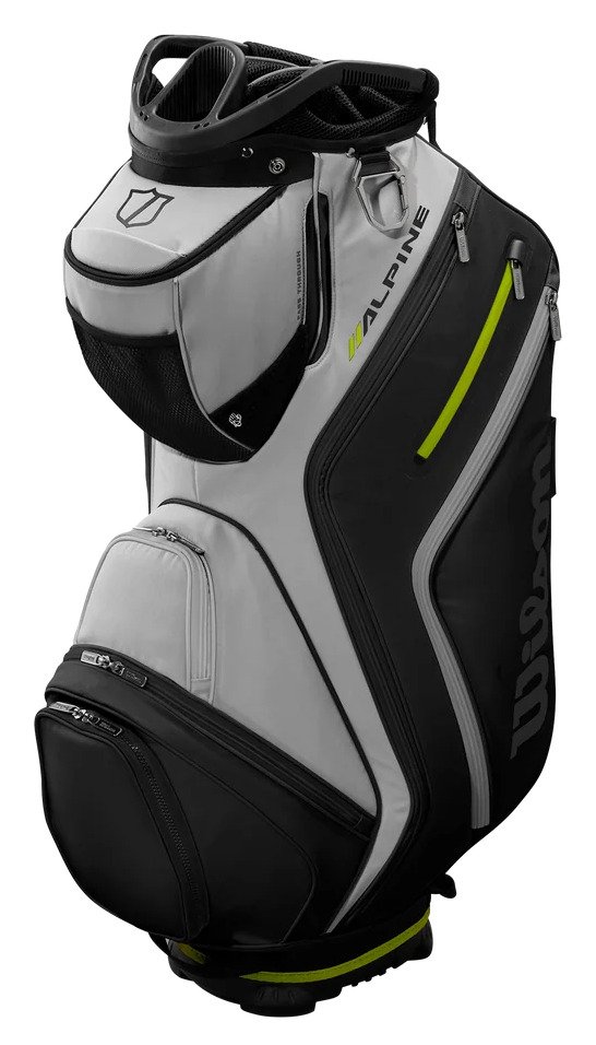 Wilson Alpine cart bag, gris claro/negro