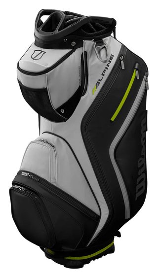 Wilson Alpine cart bag, gris claro/negro