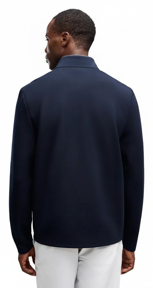 Puma Cloudspun Fleece Hybrid chaqueta de hombre, deep navy