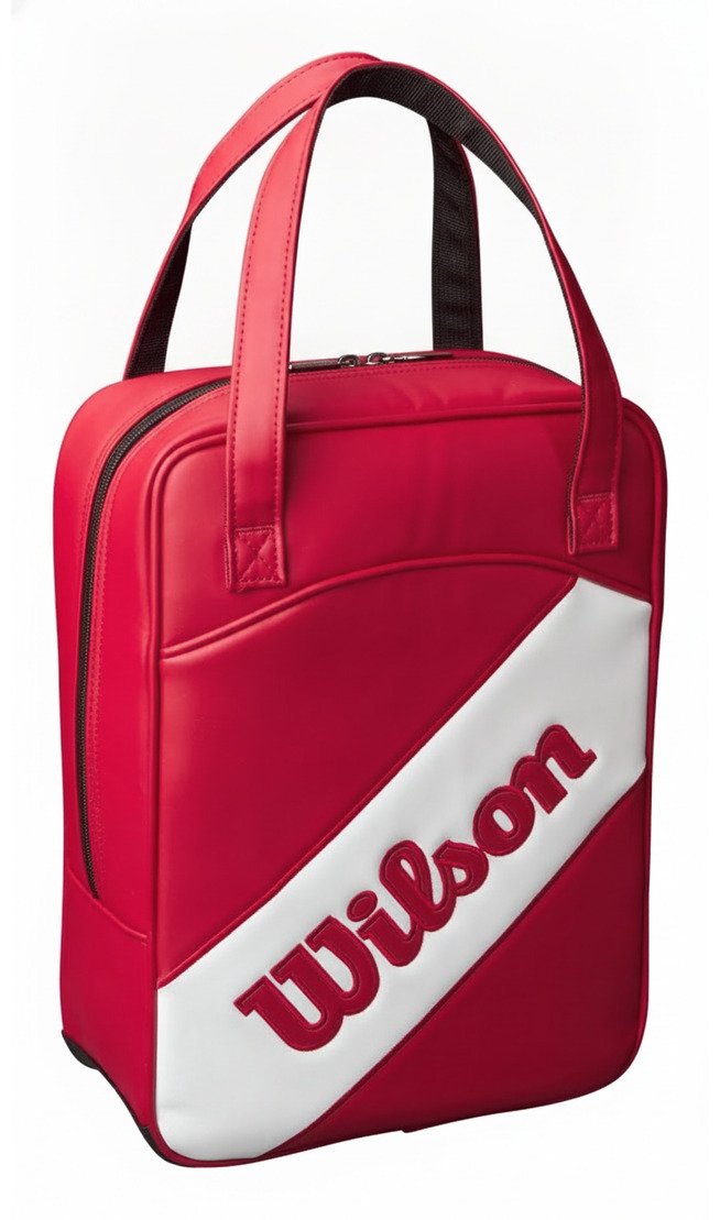 Wilson Practice bag 30" bolsa de práctica, rojo/blanco