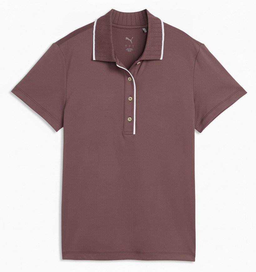 Puma Cloudspun Bridges polo de mujer, rich cocoa