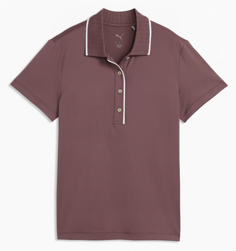 Puma Cloudspun Bridges polo de mujer, rich cocoa