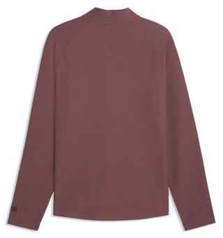 Puma Boulder 2.0. 1/4 Zip sudadera de hombre, rich cocoa