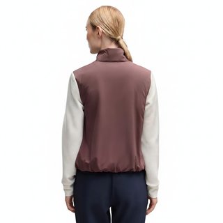 Puma Cloudspun Fleece Hybrid chaqueta de mujer, rich cocoa/warm white