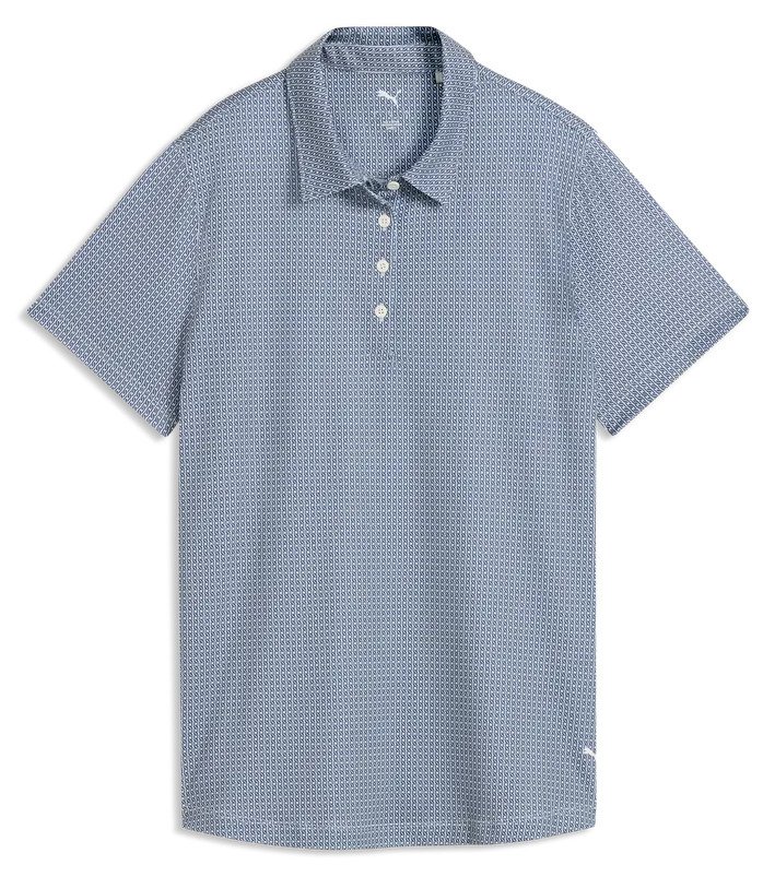 Puma Broken Links polo de mujer, deep navy