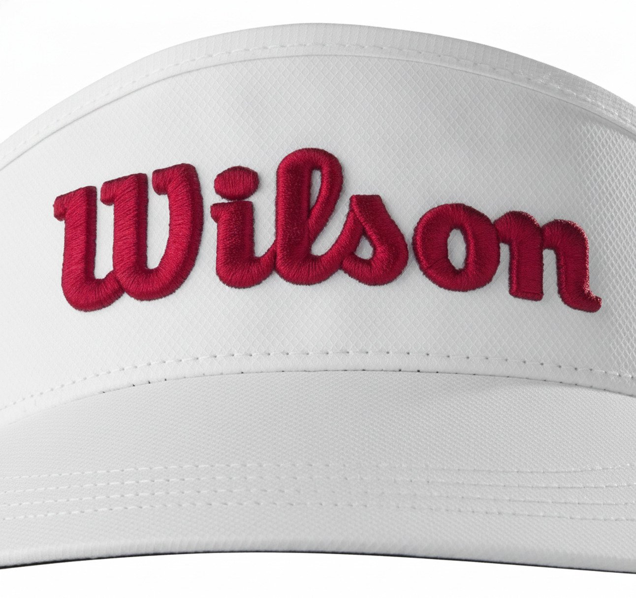Wilson Tour visera, blanca/roja