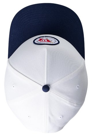 Wilson Vintage Patch gorra, blanco/marino