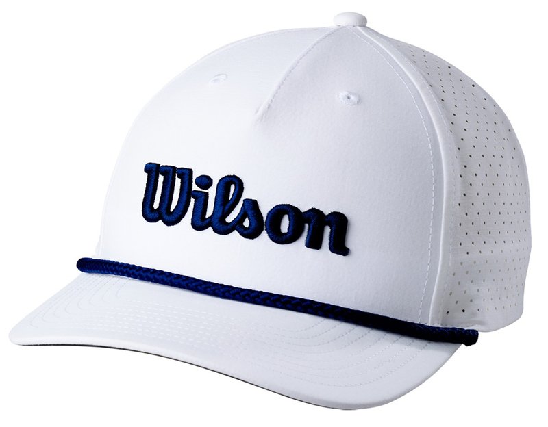 Wilson Rope gorra, blanco/azul
