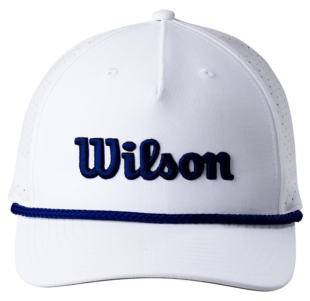 Wilson Rope gorra, blanco/azul