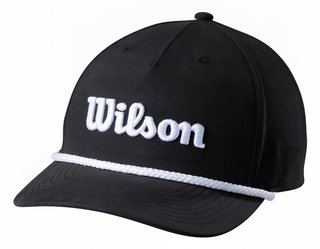 Wilson Rope cap 2026 gorra, negro/blanco