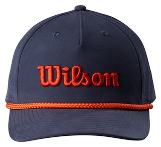 Wilson Rope cap 2026 gorra, marino/naranja