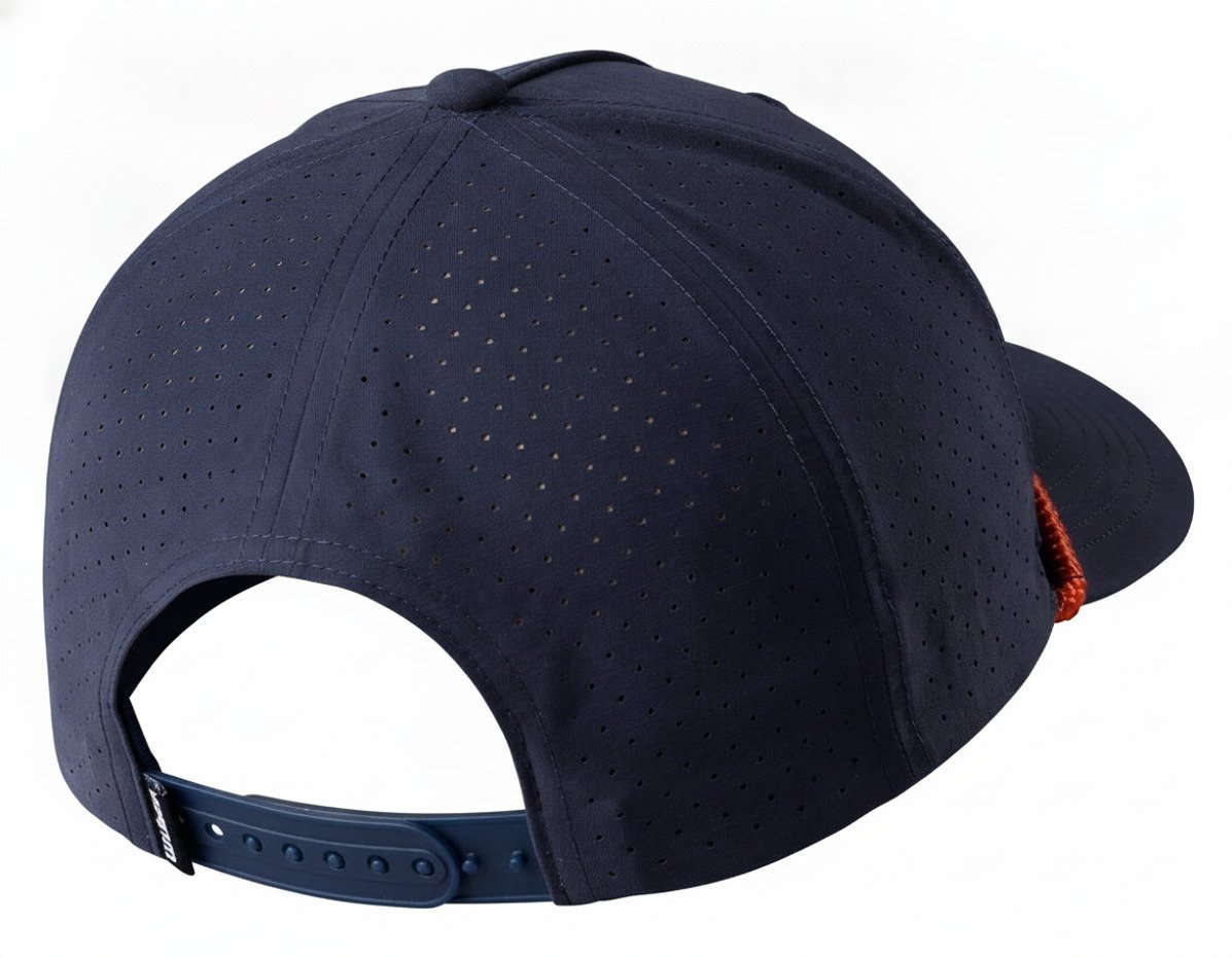 Wilson Rope cap 2026 gorra, marino/naranja