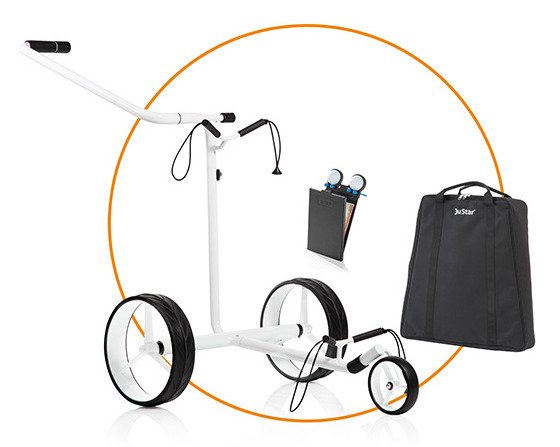 JuStar White carrito eléctrico, blanco
