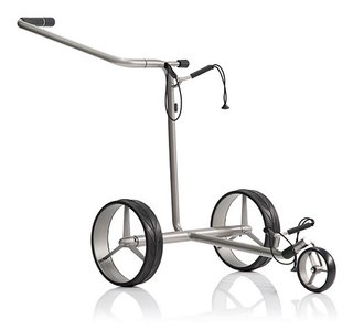 JuStar Silver carrito eléctrico de golf, stříbrná