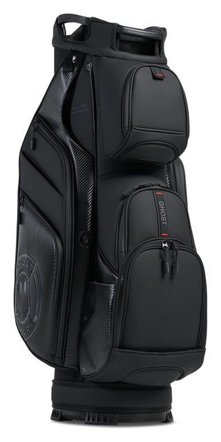 Ghost Golf GT-14 Ronin cart bag, negro/cromo