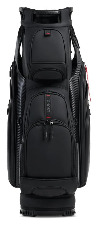 Ghost Golf GT-14 Ronin cart bag, negro/cromo