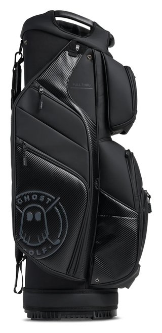 Ghost Golf GT-14 Ronin cart bag, negro/cromo