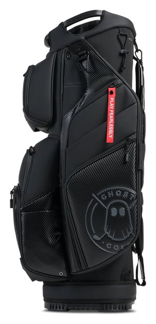 Ghost Golf GT-14 Ronin cart bag, negro/cromo