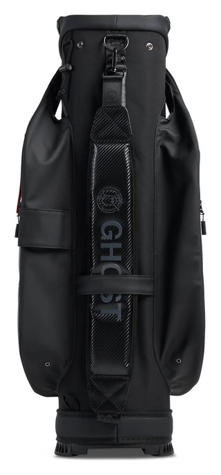 Ghost Golf GT-14 Ronin cart bag, negro/cromo