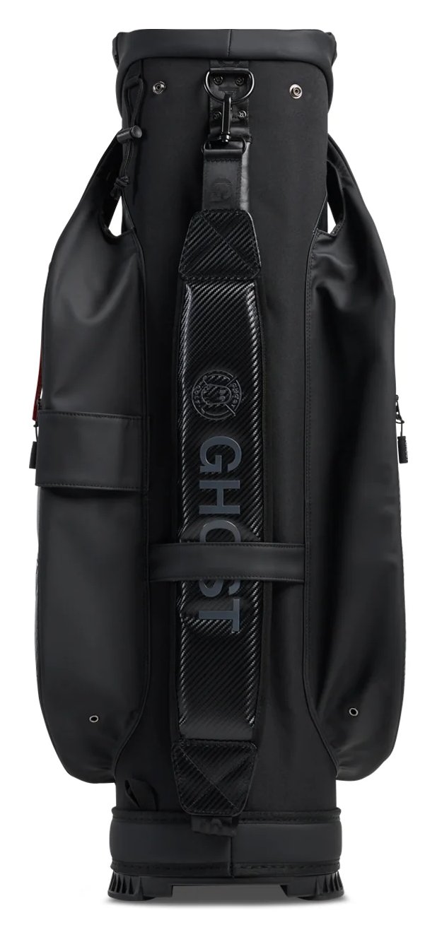 Ghost Golf GT-14 Ronin cart bag, negro/cromo
