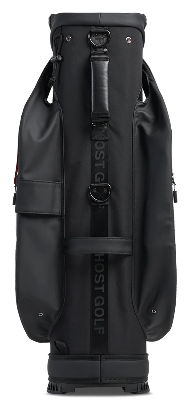 Ghost Golf GT-14 Ronin cart bag, negro/cromo