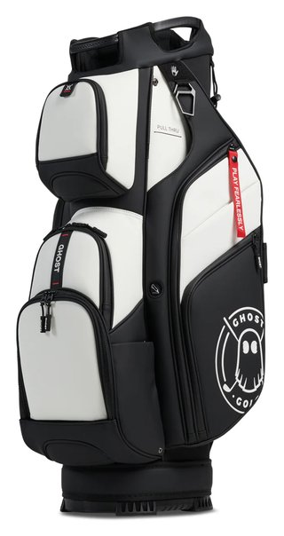 Ghost Golf GT-14 Oreo cart bag, blanco/negro