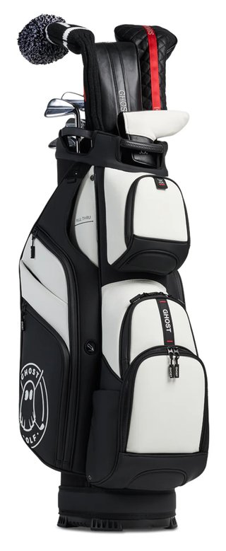 Ghost Golf GT-14 Oreo cart bag, blanco/negro