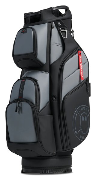 Ghost Golf GT-14 Kovert Ops cart bag, negro/gris